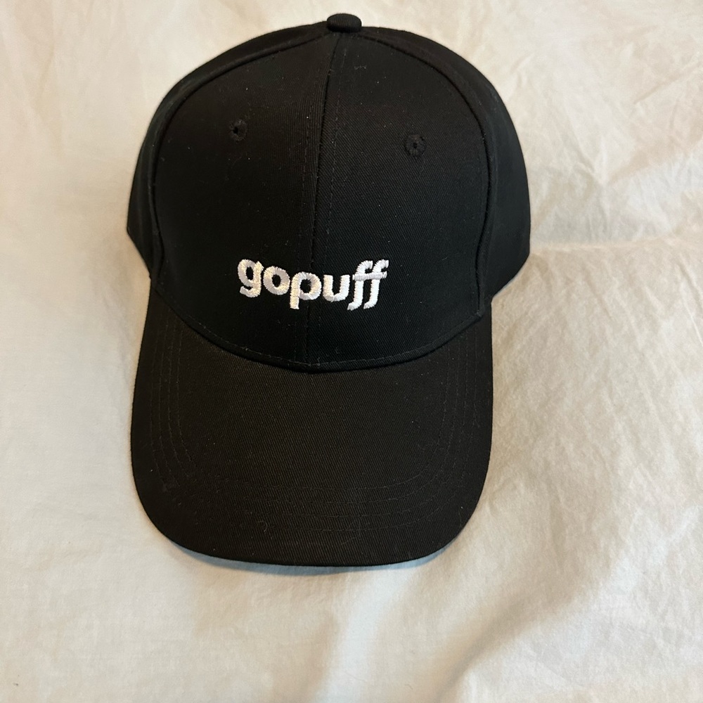 Gopuff black baseball hat